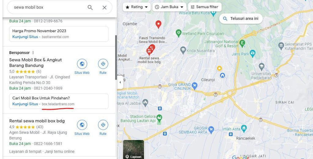 Belajar Google Maps Berbayar